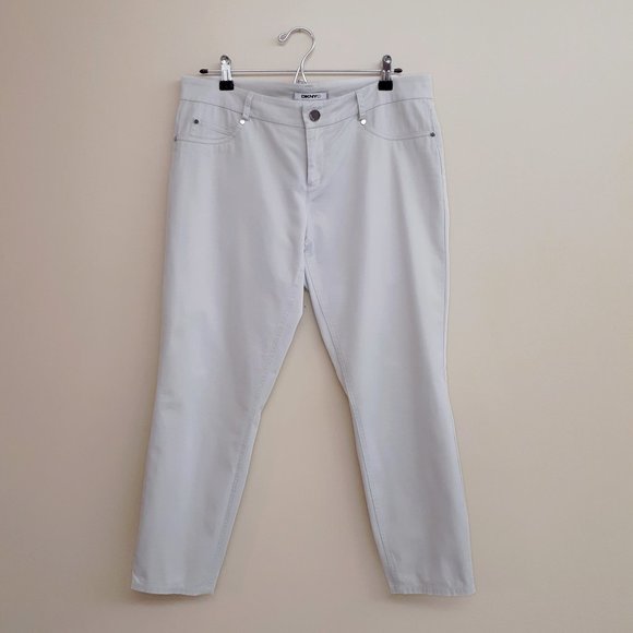 DKNYC Tapered Slim Fit Chino Khaki Pants in Neutral Beige - Picture 2 of 14